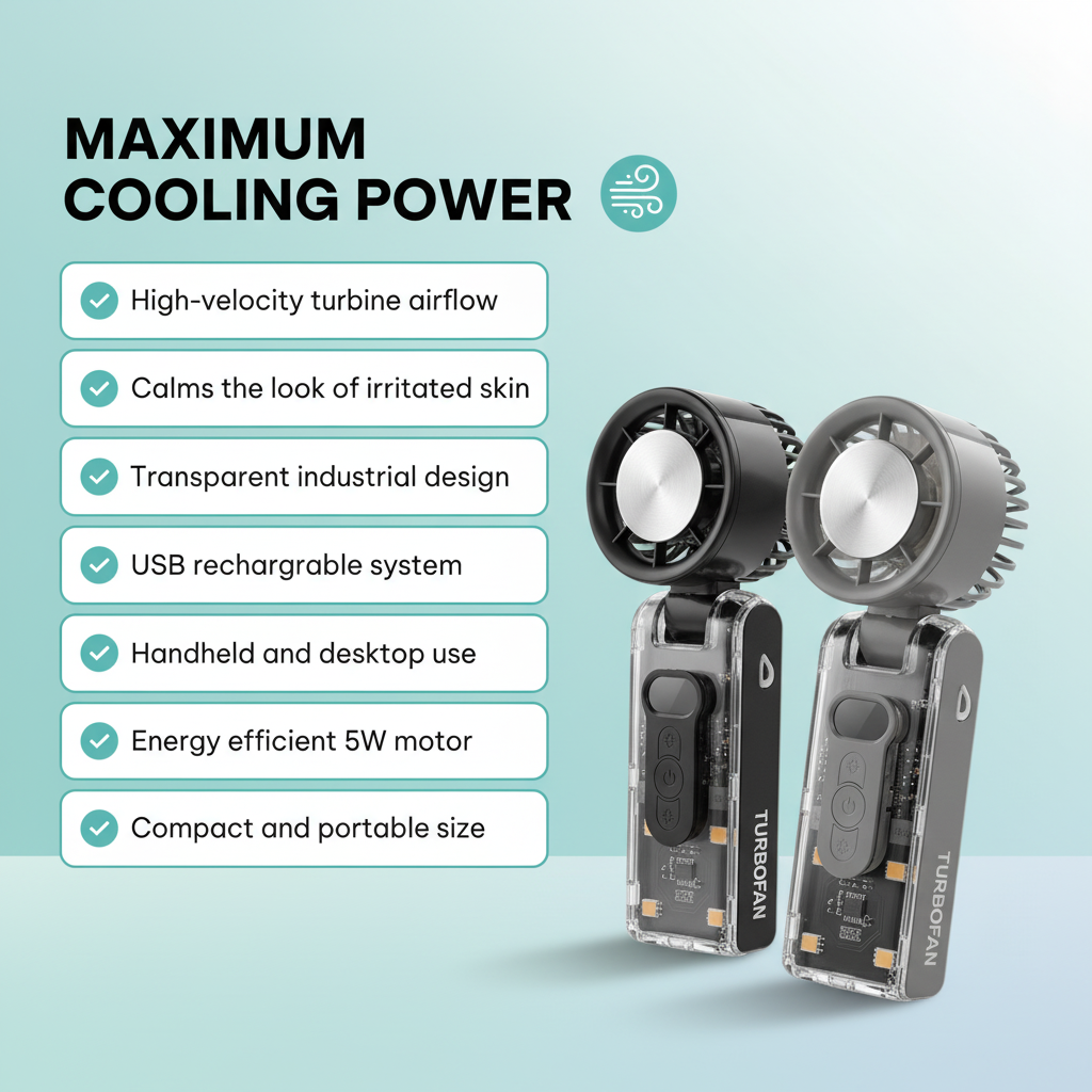 HOMEFISH cooling fan