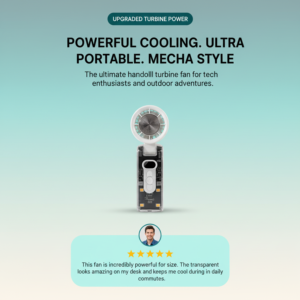 HOMEFISH cooling fan